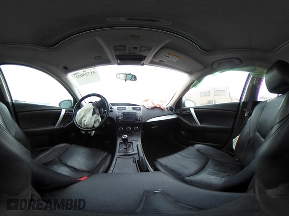 2013 Mazda 3 i Grand Touring with VIN JM1BL1MP1D1734661, listed as a IAAI auction lot 41725032 with 98,536 mi miles and . Bid and sale history available at DreamBid. Image 19.