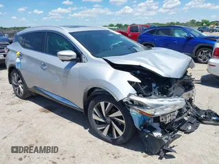 2018 Nissan Murano SV z VIN 5N1AZ2MG3JN109288, wystawiony jako IAAI lot #42249243 z przebiegiem 41 171 mil mil oraz . Historia ofert i sprzedaży dostępna na DreamBid. Obrazek 1.