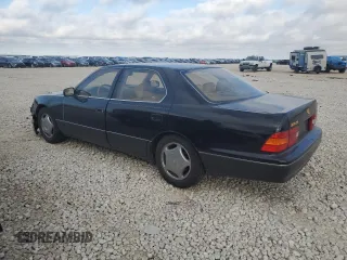 2000 Lexus LS 400 z VIN JT8BH28F3Y0169199, wystawiony jako Copart lot #46851025 z przebiegiem 302 914 mil mil oraz Szkoda całkowita • Salvage title. Historia ofert i sprzedaży dostępna na DreamBid. Obrazek 2.