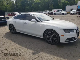 2016 Audi A7 3.0 Premium Plus with VIN WAUWGAFC9GN046515, listed as a Copart auction lot 53791335 with 184,002 mi miles and Salvage Title. Bid and sale history available at carsss.com. Image 4.