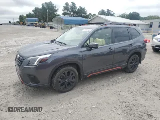 2024 Subaru Forester Special Sports with VIN JF2SKAGC1RH476167, listed as a Copart auction lot 59491155 with 35,376 mi miles and Salvage title. Bid and sale history available at DreamBid. Image 1.