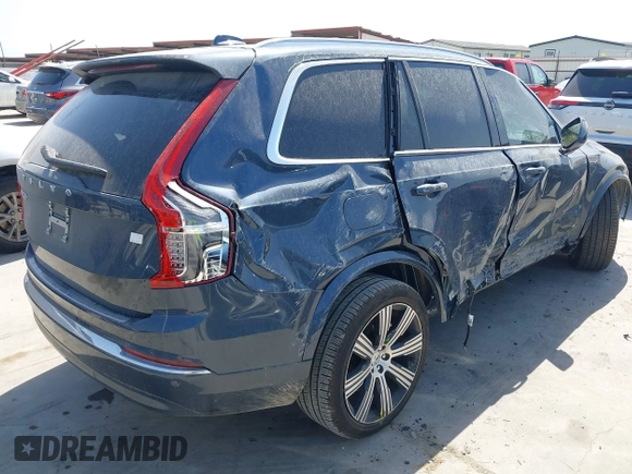2024 Volvo XC90 Plus with VIN YV4H60LE4R1236342, listed as a IAAI auction lot 41826136 with 5,278 mi miles and . Bid and sale history available at DreamBid. Image 4.