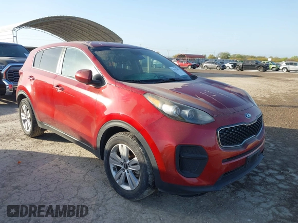 2019 Kia Sportage LX with VIN KNDPM3AC2K7562151, listed as a IAAI auction lot 41815081 with 119,508 mi miles and . Bid and sale history available at carsss.com. Image 1.