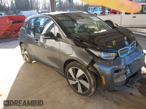 2019 BMW i3 with VIN WBY8P4C51K7E52192, listed as a IAAI auction lot 41696266 with 44,030 mi miles and . Bid and sale history available at DreamBid. Image 1.