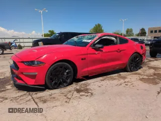 2019 Ford Mustang GT with VIN 1FA6P8CF7K5192730, listed as a Copart auction lot 56174045 with 73,208 mi miles and Salvage title. Bid and sale history available at DreamBid. Image 1.
