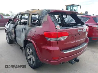 2014 Jeep Grand Cherokee Overland with VIN 1C4RJECG0EC500692, listed as a IAAI auction lot 41771102 with 1 mi miles. Bid and sale history available at carsss.com. Image 3.