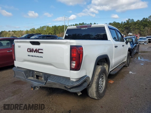 2020 GMC Sierra 1500 with VIN 3GTP8AEH8LG164124, listed as a Copart auction lot 88131195 with 133,596 mi miles and Salvage Title. Bid and sale history available at DreamBid. Image 3.