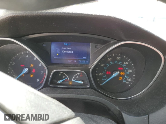 2013 Ford Focus SE with VIN 1FADP3K21DL182041, listed as a Copart auction lot 52100535 with 156,308 mi miles and Salvage Title. Bid and sale history available at carsss.com. Image 9.