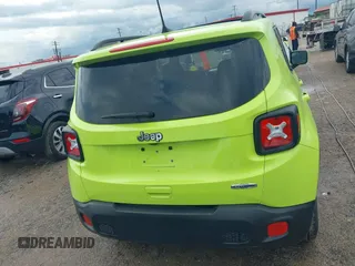 2018 Jeep Renegade Latitude with VIN ZACCJABBXJPJ60183, listed as a IAAI auction lot 41948498 with 72,893 mi miles. Bid and sale history available at carsss.com. Image 16.