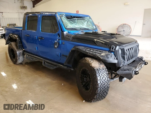 2022 Jeep Gladiator Texas Trail with VIN 1C6HJTAG4NL106865, listed as a Copart auction lot 54941475 with 54,707 mi miles and Clean title. Bid and sale history available at DreamBid. Image 4.