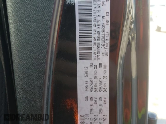 2018 Jeep Wrangler JK Unlimited Sport S with VIN 1C4BJWDG1JL907310, listed as a Copart auction lot 70826504 with 135,413 mi miles and Salvage Title. Bid and sale history available at carsss.com. Image 15.
