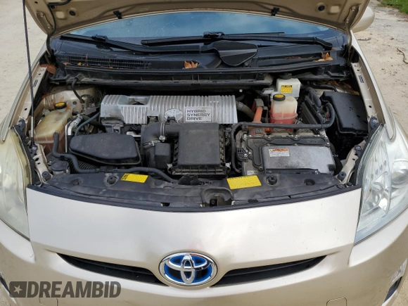 2011 Toyota Prius I with VIN JTDKN3DU1B1397479, listed as a Copart auction lot 51292945 with 211,206 mi miles and Salvage Title. Bid and sale history available at carsss.com. Image 11.