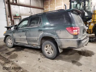 2001 Toyota Sequoia Limited with VIN 5TDBT48A01S021269, listed as a Copart auction lot 43357095 with 305,173 mi miles and Salvage Title. Bid and sale history available at carsss.com. Image 2.