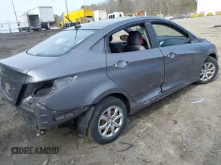 2014 Hyundai Accent GLS with VIN KMHCT4AE0EU739273, listed as a IAAI auction lot 41919295 with 105,312 mi miles and . Bid and sale history available at carsss.com. Image 4.