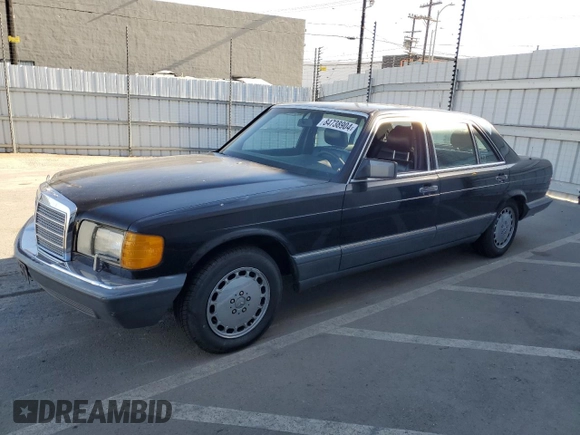 1991 Mercedes-Benz 560 with VIN WDBCA39E4MA583150, listed as a Copart auction lot 84738904 with 183,695 mi miles and Clean Title. Bid and sale history available at DreamBid. Image 1.