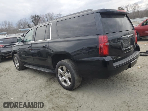 2019 Chevrolet Suburban LT with VIN 1GNSCHKC8KR127431, listed as a Copart auction lot 43931515 with 123,338 mi miles and Salvage Title. Bid and sale history available at DreamBid. Image 2.