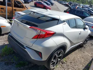 2018 Toyota C-HR XLE with VIN NMTKHMBXXJR023169, listed as a IAAI auction lot 36781613 with 38,125 mi miles. Bid and sale history available at carsss.com. Image 4.