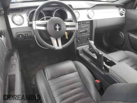 2007 Ford Mustang GT Deluxe with VIN 1ZVHT85H175225917, listed as a Copart auction lot 84885124 with 37,957 mi miles and Clean Title. Bid and sale history available at carsss.com. Image 8.