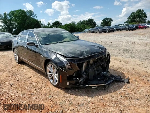 2017 Cadillac CT6 Platinum AWD with VIN 1G6KN5R63HU161464, listed as a Copart auction lot 57195264 with 80,718 mi miles and Salvage title. Bid and sale history available at DreamBid. Image 11.