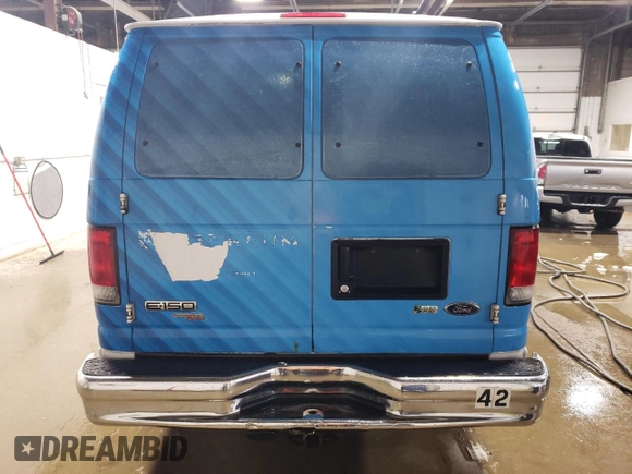 2013 Ford Econoline Cargo Commercial with VIN 1FTNS1EW4DDB07652, listed as a Copart auction lot 86308694 with 156,549 mi miles and Clean Title. Bid and sale history available at carsss.com. Image 6.