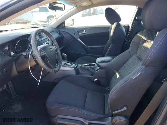 2012 Hyundai Genesis Coupe 2.0T with VIN KMHHT6KD5CU073452, listed as a Copart auction lot 42034875 with 106,854 mi miles and Salvage Title. Bid and sale history available at carsss.com. Image 7.