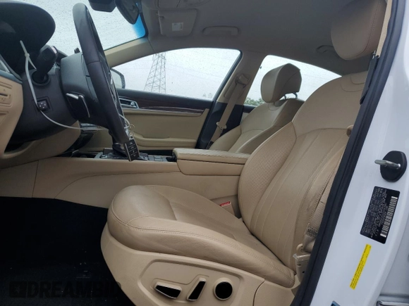 2018 Genesis G80 3.8L with VIN KMHGN4JE0JU240981, listed as a Copart auction lot 72947044 with 43,870 mi miles and Salvage Title. Bid and sale history available at carsss.com. Image 7.