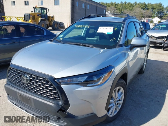 2023 Toyota Corolla Cross LE с VIN 7MUBAABG7PV045648, выставлен на аукционе IAAI как лот 41978724 с пробегом 60 950 миль миль и . История ставок и продаж доступна на DreamBid. Изображение 2.