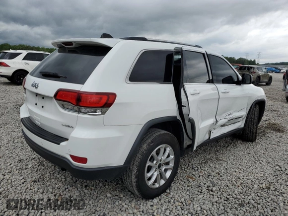 2021 Jeep Grand Cherokee Laredo E with VIN 1C4RJEAG4MC548990, listed as a Copart auction lot 55638235 with 54,771 mi miles and Salvage title. Bid and sale history available at DreamBid. Image 3.
