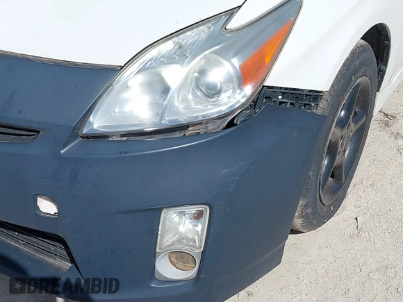 2010 Toyota Prius II with VIN JTDKN3DU1A0014287, listed as a IAAI auction lot 41890083 with 259,600 mi miles. Bid and sale history available at carsss.com. Image 6.