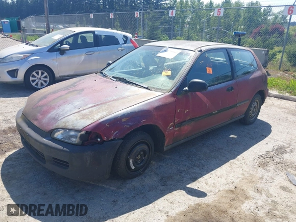 1994 Honda Civic z VIN 2HGEH2369RH522484, wystawiony jako IAAI lot #42179989 z przebiegiem 248 985 mil mil oraz . Historia ofert i sprzedaży dostępna na DreamBid. Obrazek 2.