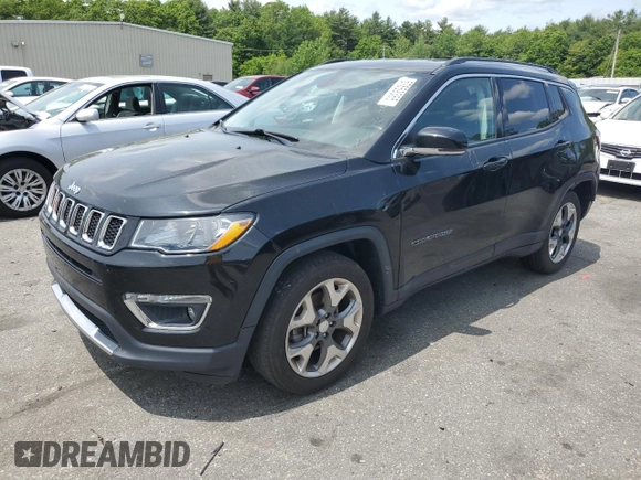 2020 Jeep Compass Limited with VIN 3C4NJCCB1LT231188, listed as a Copart auction lot 57659365 with 77,929 mi miles and Salvage title. Bid and sale history available at DreamBid. Image 1.