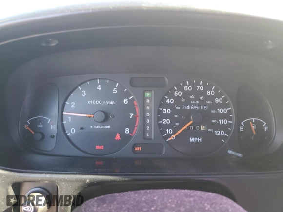 1999 Isuzu Rodeo S with VIN 4S2CK58WXX4373485, listed as a Copart auction lot 87804995 with 246,518 mi miles and Salvage title. Bid and sale history available at DreamBid. Image 9.