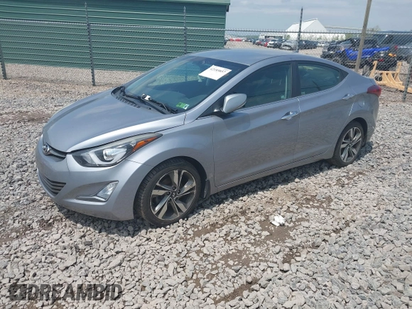 2015 Hyundai Elantra SE z VIN 5NPDH4AE8FH620540, wystawiony jako IAAI lot #42185857 z przebiegiem 79 568 mil mil oraz . Historia ofert i sprzedaży dostępna na DreamBid. Obrazek 2.