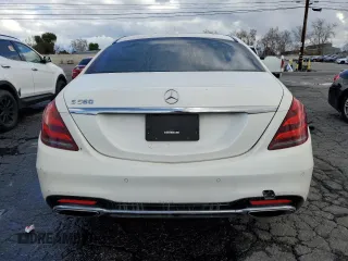 2018 Mercedes-Benz S 560 with VIN WDDUG8DB7JA400341, listed as a Copart auction lot 44409025 with 81,280 mi miles and Clean Title. Bid and sale history available at carsss.com. Image 6.