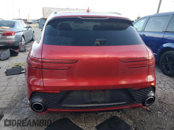 2022 Genesis GV70 Sport z VIN KMUMCDTC4NU010789, wystawiony jako Copart lot #68977264 z przebiegiem Nie podano mil oraz Czysty tytuł • Clean title. Historia ofert i sprzedaży dostępna na DreamBid. Obrazek 6.