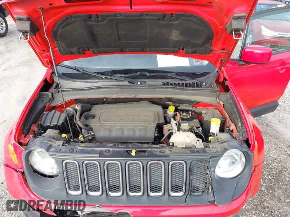 2015 Jeep Renegade Latitude with VIN ZACCJABT0FPB62548, listed as a IAAI auction lot 42139945 with 115,359 mi miles. Bid and sale history available at carsss.com. Image 10.