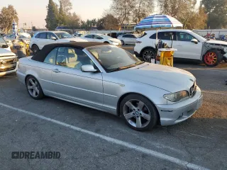 2005 BMW 3 Series 325Ci with VIN WBABW33425PG99105, listed as a Copart auction lot 87089304 with 159,379 mi miles and Salvage Title. Bid and sale history available at carsss.com. Image 4.