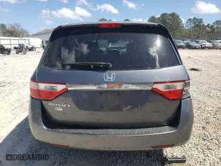 2012 Honda Odyssey EX-L with VIN 5FNRL5H68CB045200, listed as a Copart auction lot 49734055 with 123,577 mi miles and Salvage Title. Bid and sale history available at carsss.com. Image 6.