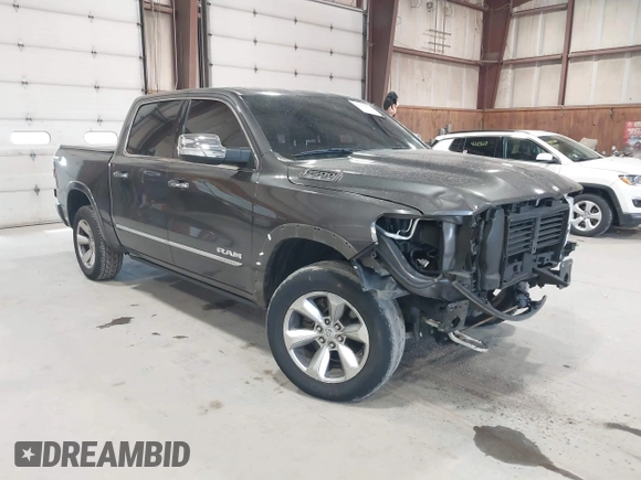 2019 Ram 1500 Limited with VIN 1C6SRFHT0KN896183, listed as a IAAI auction lot 42082017 with 116,517 mi miles and . Bid and sale history available at DreamBid. Image 1.