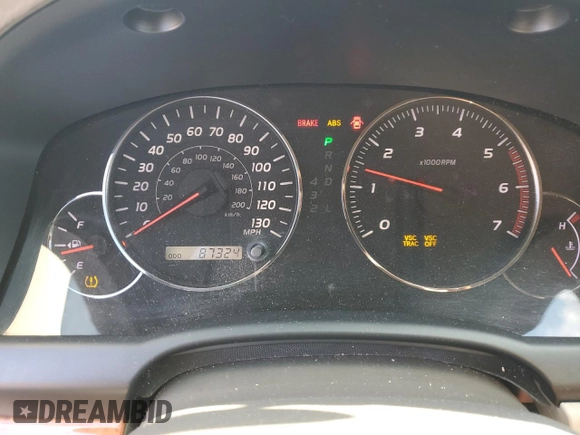 2004 Lexus GX 470 with VIN JTJBT20X440055224, listed as a Copart auction lot 75511534 with 87,324 mi miles and Salvage Title. Bid and sale history available at carsss.com. Image 9.