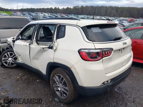 2020 Jeep Compass Latitude with VIN 3C4NJCBB9LT241954, listed as a IAAI auction lot 41355145 with Not Provided miles and . Bid and sale history available at carsss.com. Image 3.