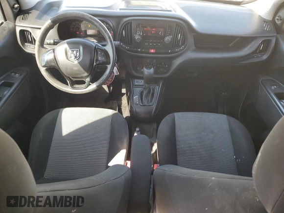2016 Ram ProMaster City Cargo Tradesman with VIN ZFBERFATXG6B76090, listed as a Copart auction lot 70745034 with 123,982 mi miles and Salvage Title. Bid and sale history available at DreamBid. Image 8.