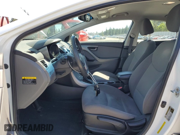 2016 Hyundai Elantra SE z VIN 5NPDH4AE1GH769874, wystawiony jako Copart lot #62957465 z przebiegiem 190 006 mil mil oraz Szkoda całkowita • Salvage title. Historia ofert i sprzedaży dostępna na DreamBid. Obrazek 7.