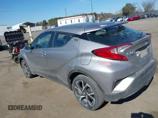 2018 Toyota C-HR XLE with VIN NMTKHMBX9JR047186, listed as a IAAI auction lot 41832739 with 78,120 mi miles. Bid and sale history available at carsss.com. Image 3.