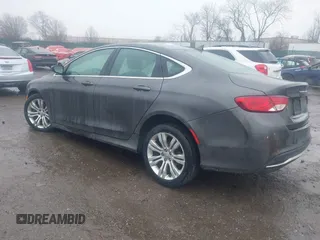 2015 Chrysler 200 Limited with VIN 1C3CCCAB0FN754117, listed as a IAAI auction lot 41521341 with 1 mi miles. Bid and sale history available at carsss.com. Image 3.