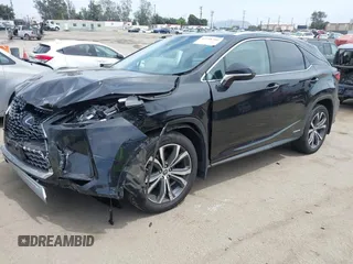 2022 Lexus RX 450h z VIN 2T2HGMDAXNC090694, wystawiony jako IAAI lot #42238399 z przebiegiem 58 272 mil mil oraz . Historia ofert i sprzedaży dostępna na DreamBid. Obrazek 2.