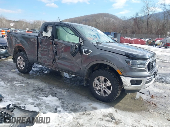 2020 Ford Ranger XL with VIN 1FTER1FH1LLA37740, listed as a IAAI auction lot 41310217 with 64,309 mi miles. Bid and sale history available at carsss.com. Image 1.