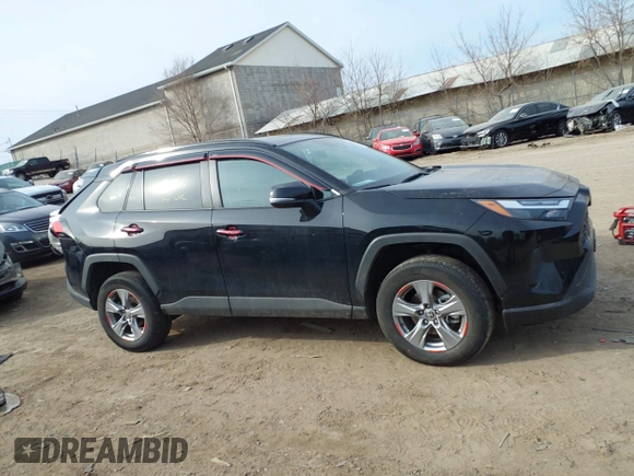2024 Toyota RAV4 XLE with VIN 2T3P1RFV2RW482319, listed as a IAAI auction lot 41801384 with 5,404 mi miles and . Bid and sale history available at DreamBid. Image 13.