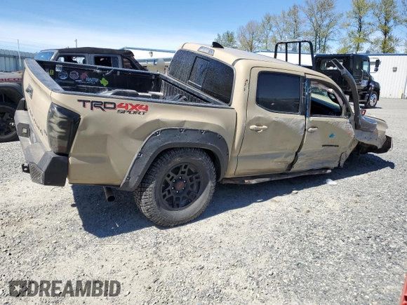 2017 Toyota Tacoma SR5 with VIN 5TFCZ5ANXHX082770, listed as a Copart auction lot 53835735 with 181,676 mi miles and Salvage Title. Bid and sale history available at carsss.com. Image 3.