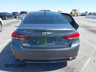 2018 Genesis G80 3.8L z VIN KMHGN4JEXJU283935, wystawiony jako IAAI lot #41750441 z przebiegiem 70 165 mil mil oraz . Historia ofert i sprzedaży dostępna na DreamBid. Obrazek 16.